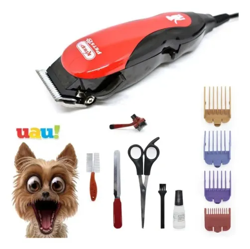 Máquina De Tosa Qr-pet2508 Com Acessórios Inclusos