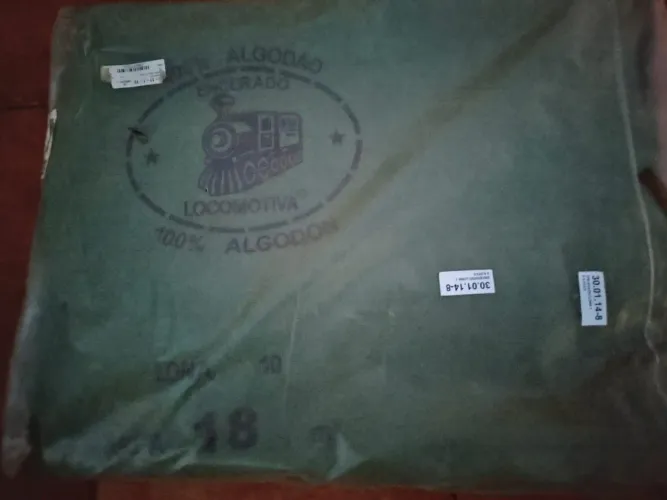 Encerado Locomotiva Lona L10 NAC VERDE 6.0 X 3.0 m