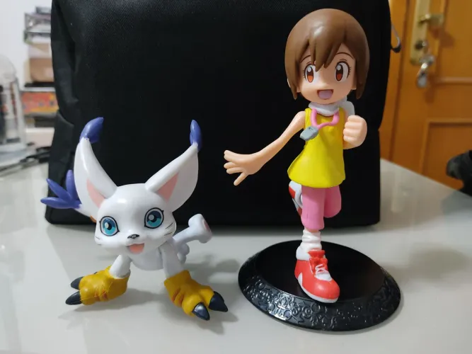 Conjunto Digimon Yagami 12cm