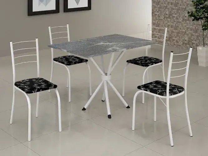 Mesa 4 Cadeiras Rio- FRETE GRATIS / ENTREGA HOJE!!