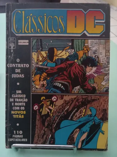 Quadrinho Clássicos Dc dos Novos Titãs formatinho abril jovem
