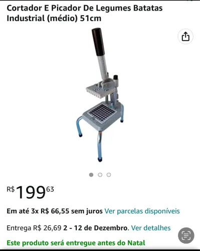 Cortador de legumes grande