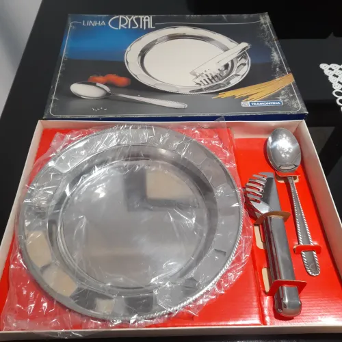 Bandeja Tramontina Inox Linha Crystal