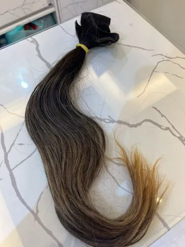 Cabelo brasileiro humano