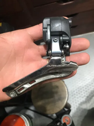 Câmbio dianteiro Shimano dura ace 10 velocidades
