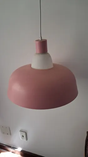 Luminária Rosa 45cm