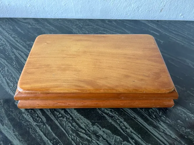 Caixa de madeira para decoração 