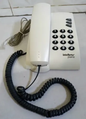 Telefone Fixo Intelbras Pleno (Branco)