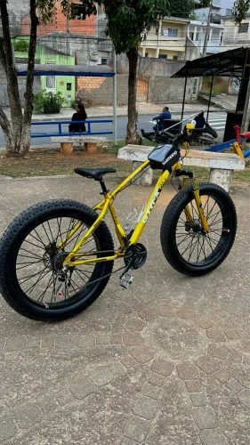 Bicicleta fat bike completa