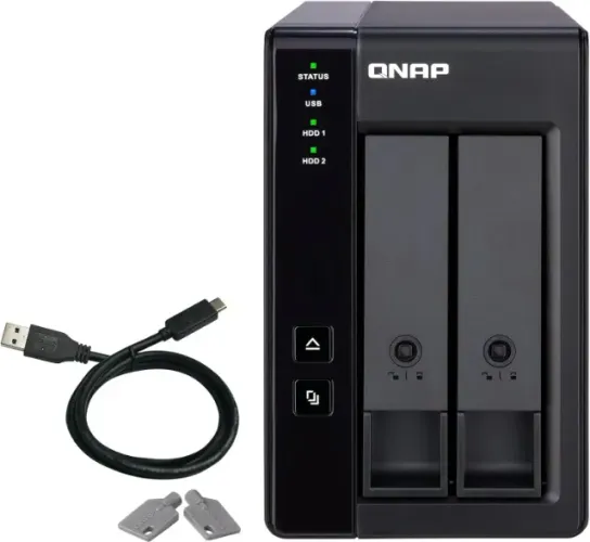 Unidade De Expansão Qnap Raid 2 Baias Torre S/ Hd Tr-002-us (NAS?)