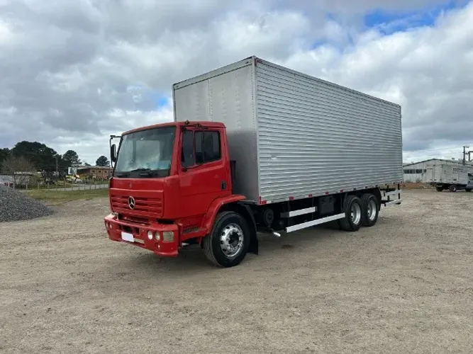 MB 1214 ano 1999 truck baú 6 cilindros - filé 