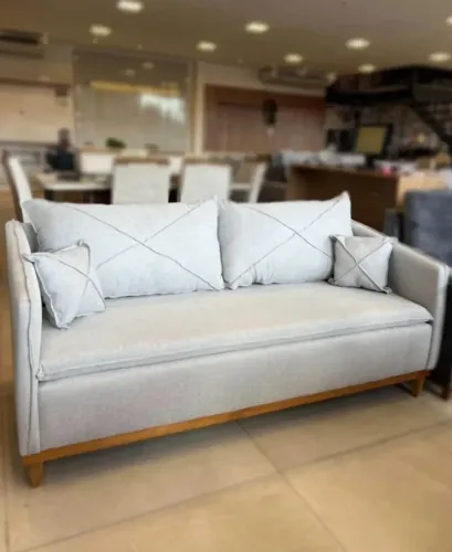 Sofá 2 lugares Lisboa Living 1.80m Linho