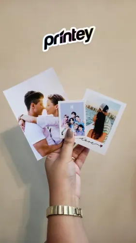 Impressão de fotos, revelação tamanho personalizado