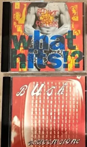 Vendo CDs de Rock - Red Hot Chili Peppers e Bush - Excelente Estado
