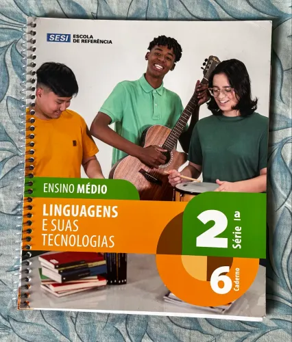LIVRO DIDÁTICO LINGUAGENS 1ª SÉRIE - SESI