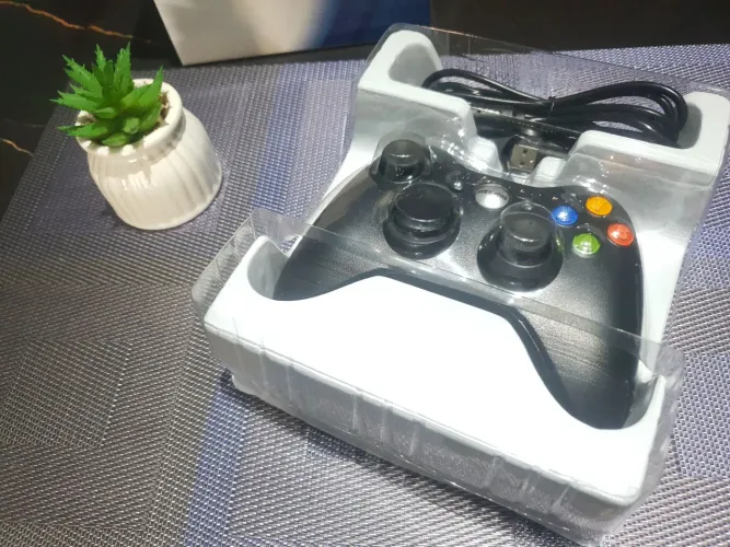 Controle xbox 360 com fio