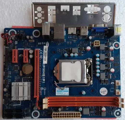 Kit Placa Mãe Lga 1155+Core I3 3.30 Ghz+4Gb Memória 3ª Geração