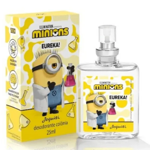 Colônia Desodorante Minions Eureka! Jequiti 25ml