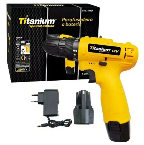 Parafusadeira 12V 1,2Ah Titanium