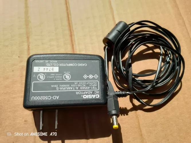 Fonte Adaptador Casio AD-C50200U Original