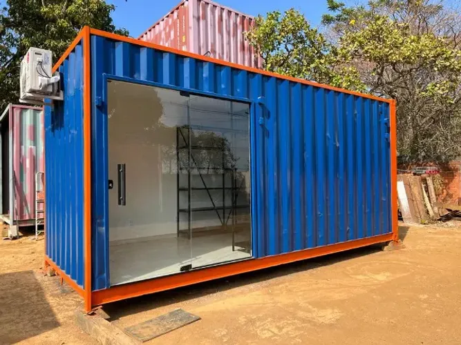 Container Loja Mercado Autonômo 6 mts