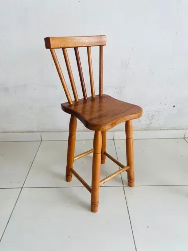 CADEIRA DE MADEIRA ANGELIM 50CM DE PROMOÇÃO