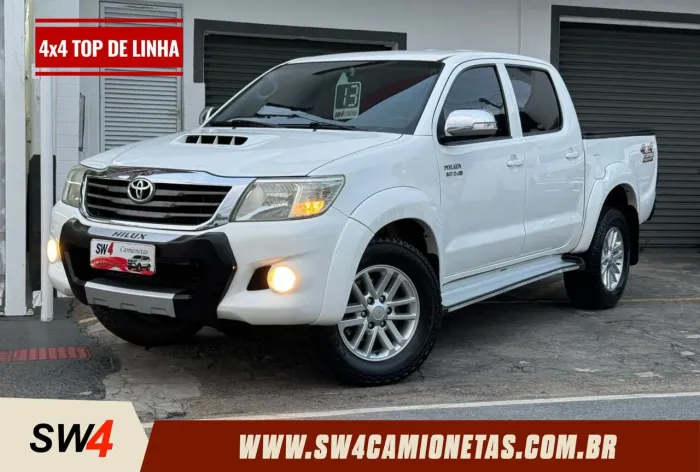Toyota Hilux 3.0 Srv Top 4X4 Cd 16V Turbo Intercooler Diesel 4P Automático