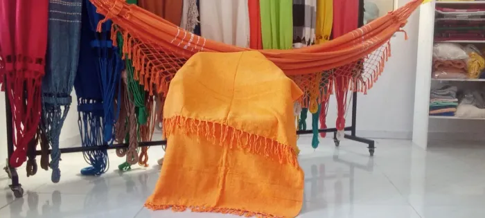 Manta Casal 100% Algodão - Aconchego Artesanal com Estilo | Relax Redes