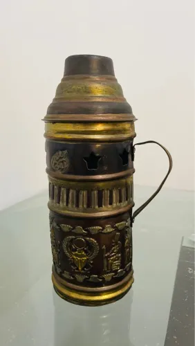 Abafador Egípcio Decorativa feito à mão IMPORTADO 