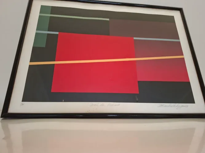 Quadro Paulo Calazans Varal de Moema