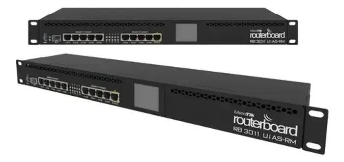 Roteador Mikrotik Routerboard Rb3011uias-rm Preto Sem Caixa