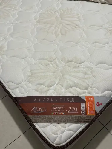 Cama Box Super King Castor bem conservado 