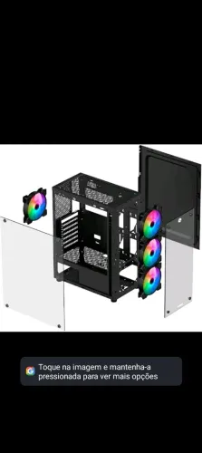 Carcaça gamer CPU 