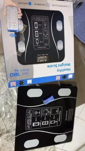 Balança Digital Inteligente com Bioimpedância e Bluetooth (Nova)