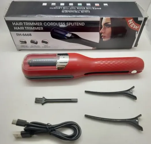 Oferta.Trimmer, removedor de pontas duplas, sem uso, carregamento via USB