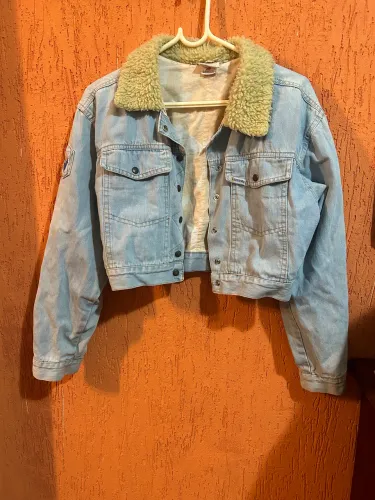 Jaqueta Jeans Vintage anos 80