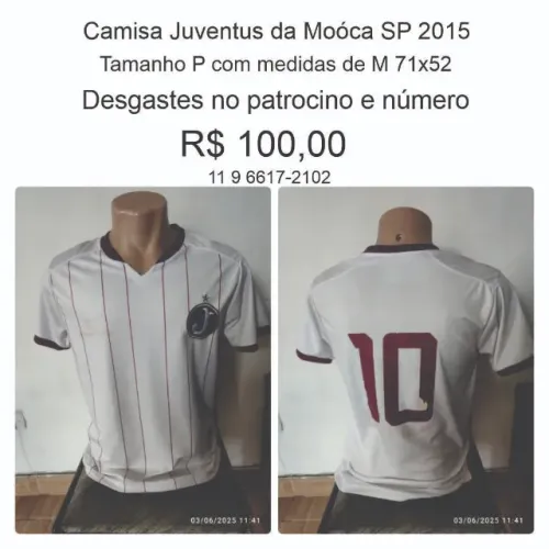 Camisa Juventus da Mooca SP
