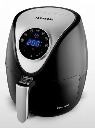Fritadeira Elétrica Mondial Family IV Inox Digital Touch