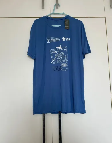 camiseta track&field - corrida do aeroporto de curitiba - nova (com etiqueta)