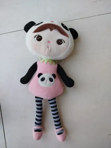 Boneca Pelúcia Panda Metoo