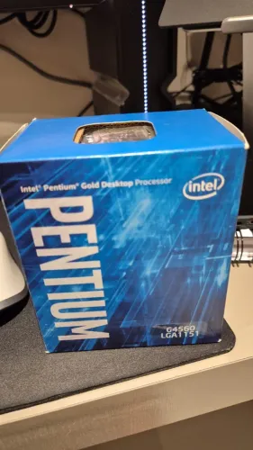 Processador Intel G4560 1151 c/ cooler semi-novo