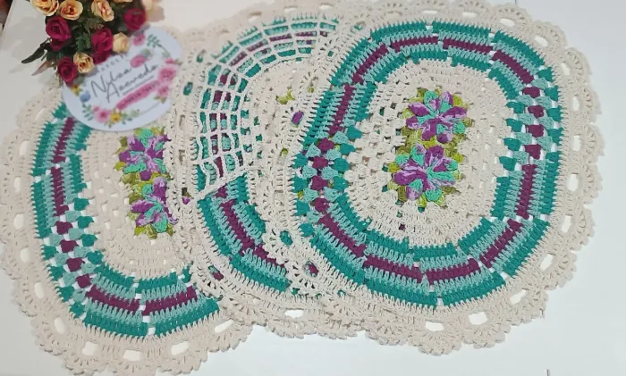 Jogo de Banheiro Crochê