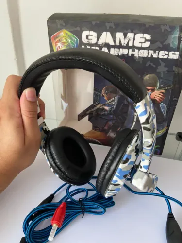 fone de ouvido Headphone Gamer com Fio J16 an2