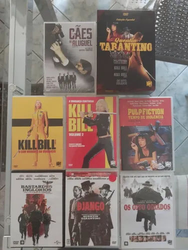 DVDs filmes coleção Quentin Tarantino