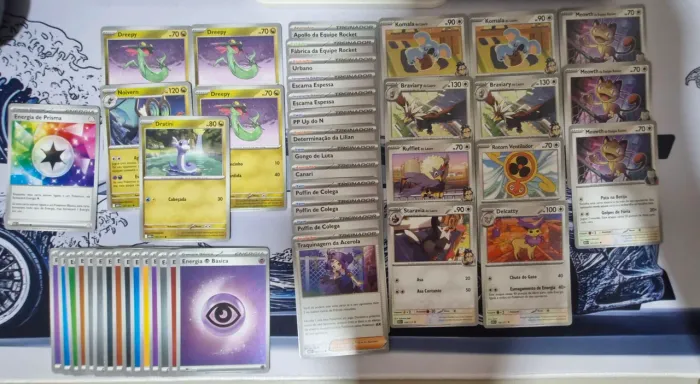 190 CARTAS POKEMON POR 40 REAIS + CARTA AUTOGRAFADA E CARTA EM JAPONÊS