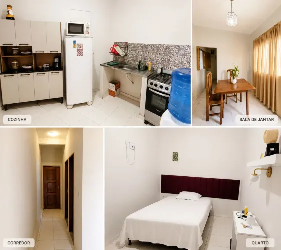 Aluga-se apartamento na Vila dos Cabanos. Centro! Mobiliado, água incluso.