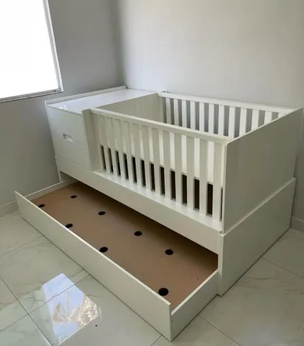 Berço Multiuso Com Bicama/Trocador 