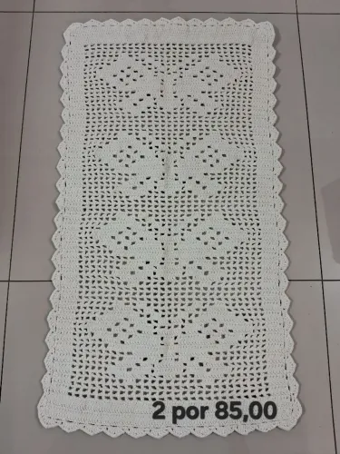 Tapetes de crochê 