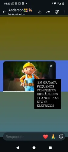 Em gravatá pequenos serviços de hidráulica e elétrica a domicílio