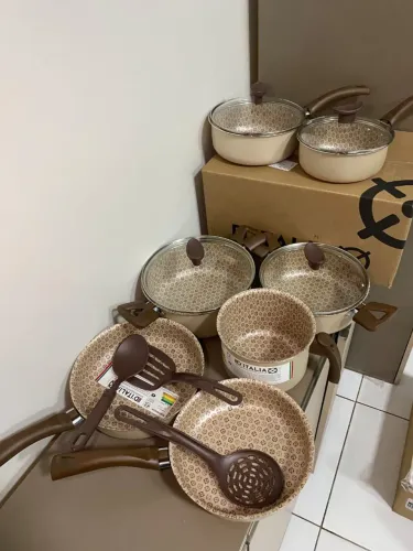 Kit de panelas Antiaderente NOVAS